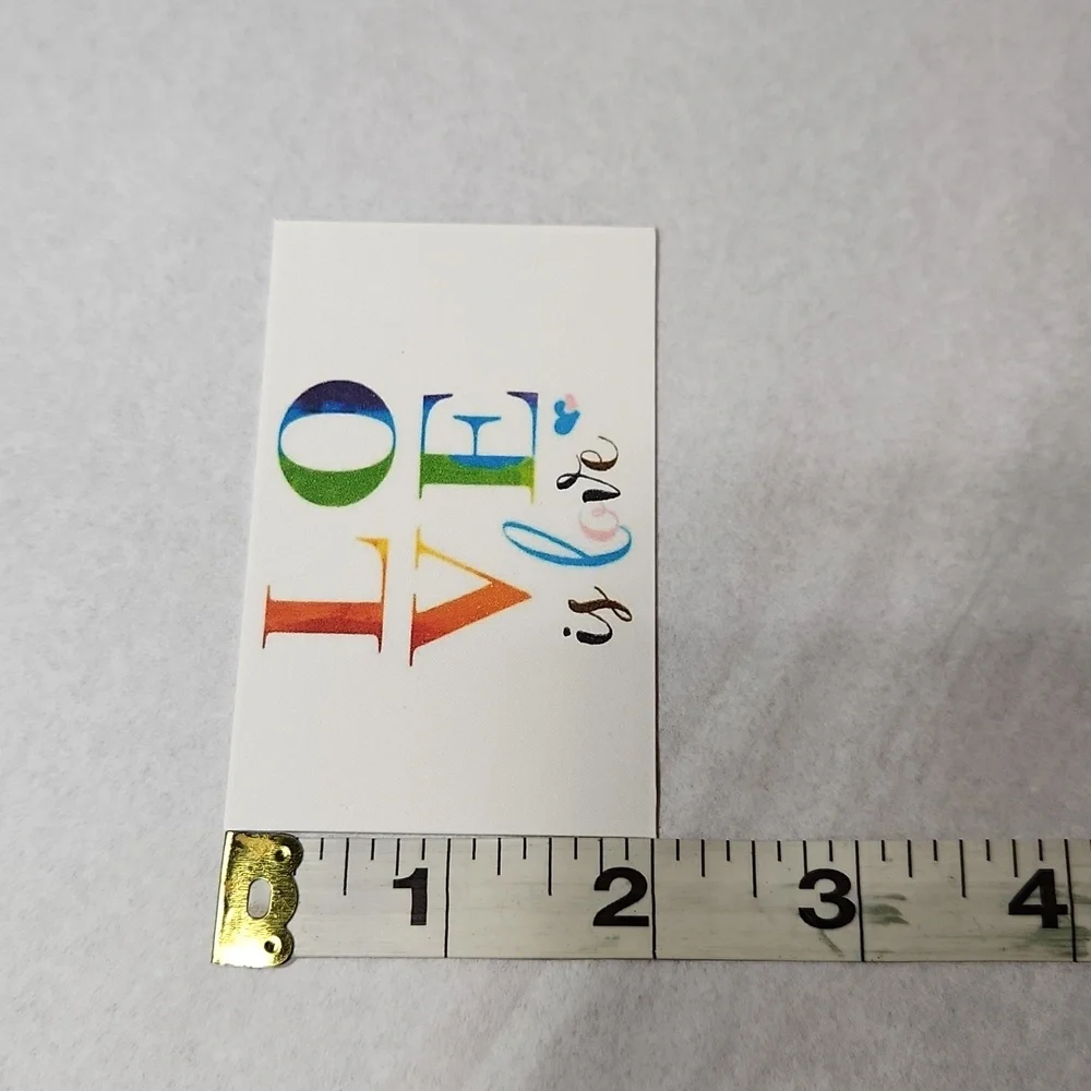 Pride Love is Love Business Cards 50 Count